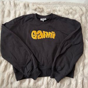 ganni sweatshirt